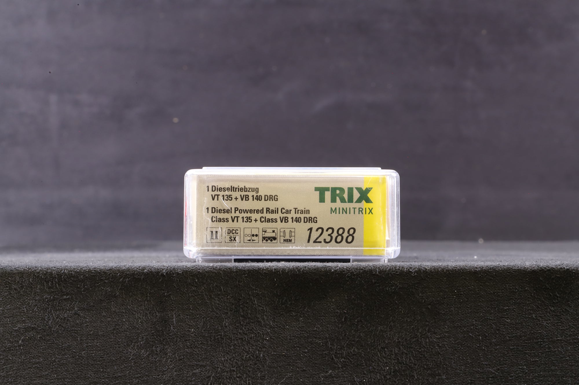 Trix N 12388 Class VT 135 & VB 140 Diesel Railcar Train DCC Fitted