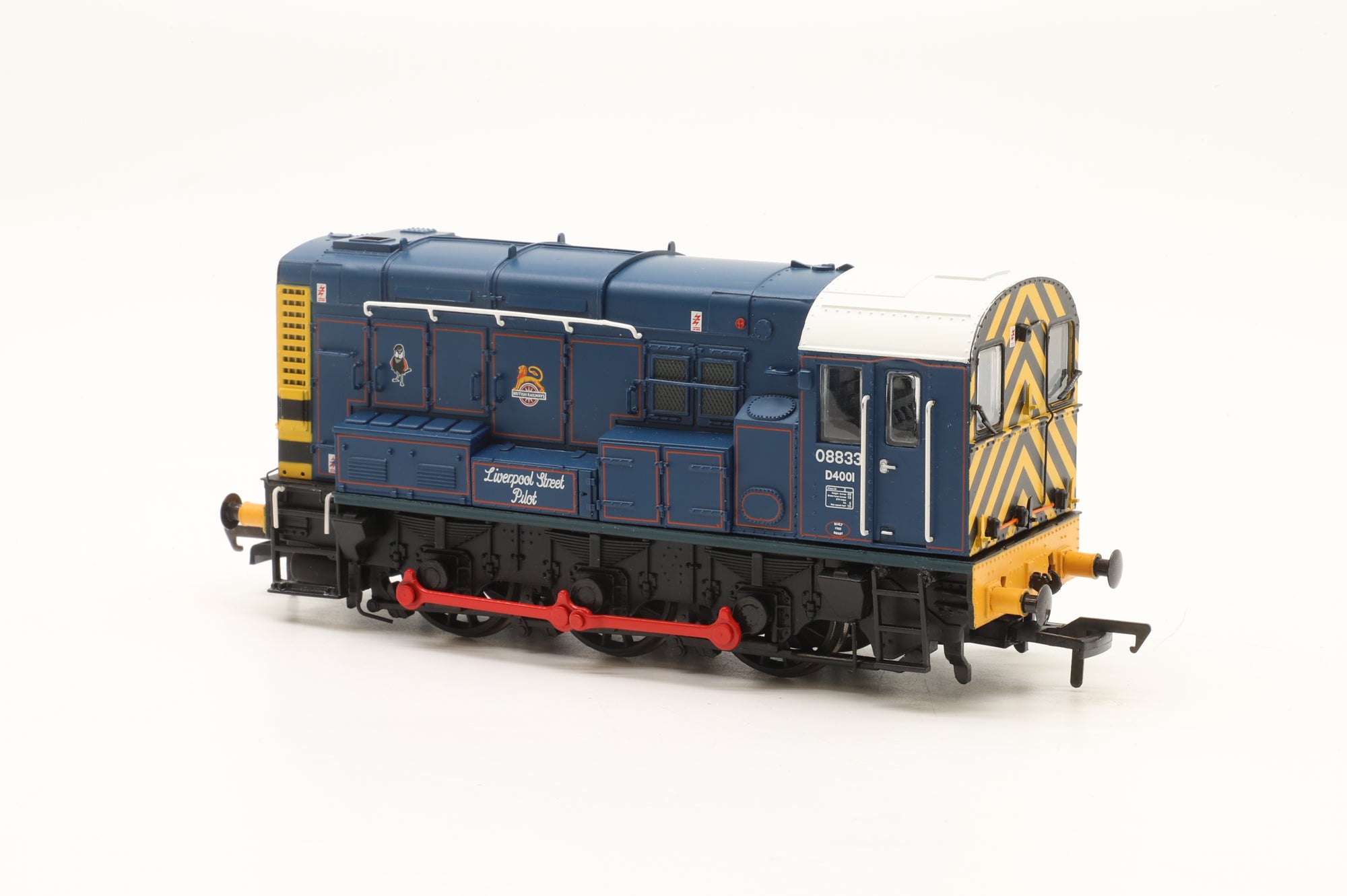 Bachmann OO 32-111Y Class 08 '08833/ D4001' 'Liverpool Street Pilot' Great Eastern Railway Blue DCC Fitted