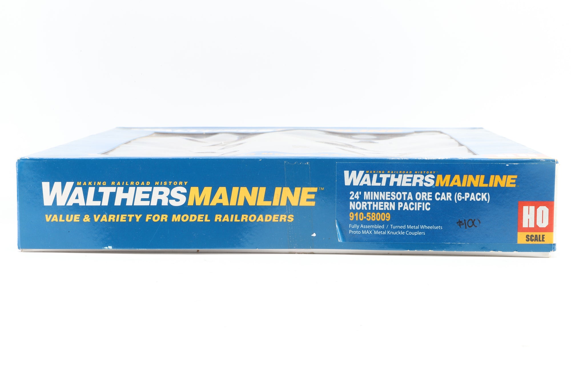 Walthers HO 910-58009 6-Pack of 24' Minnesota Ore Cars in Plain Brown - Pro-Customised