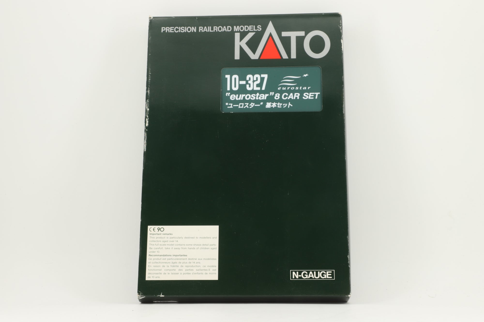 Kato 10-327 Class 373 Eurostar 8 Car Train Pack