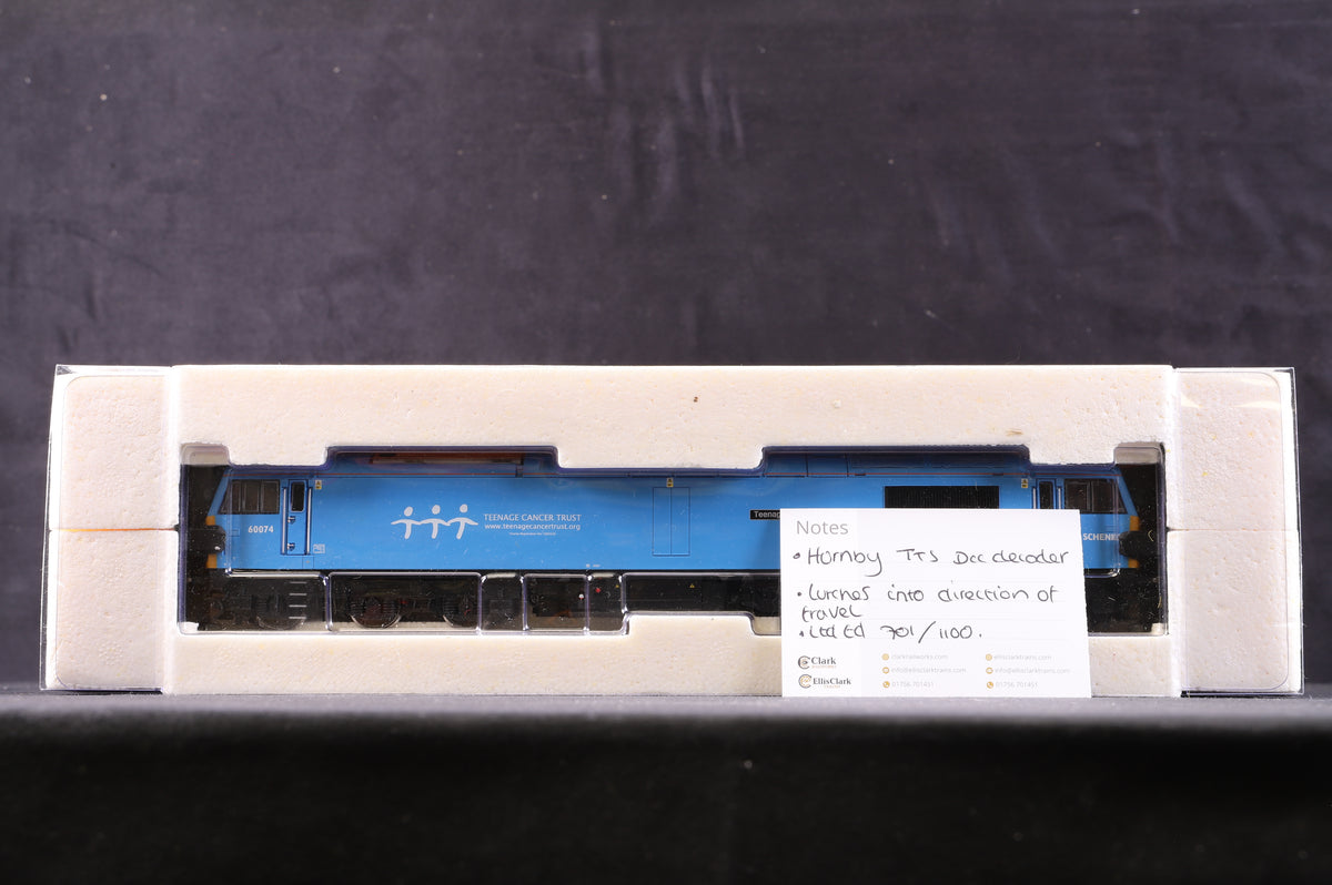 Hornby OO R2800 Class 60 &#39;60074&#39; &#39;Teenage Spirit&#39; EWS/ DB, DCC Sound