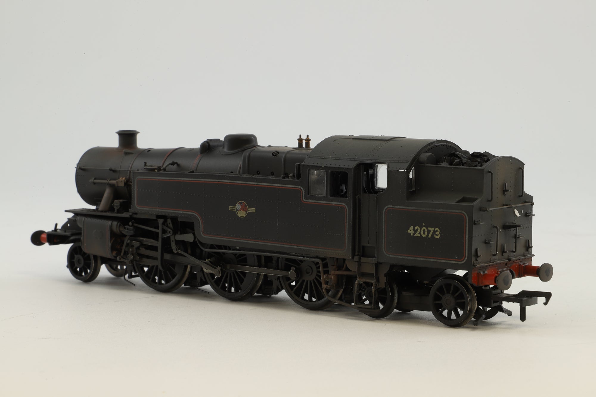 Bachmann OO 32-877 Fairburn Tank '42073' BR Lined Black L/C Weathered DCC Sound