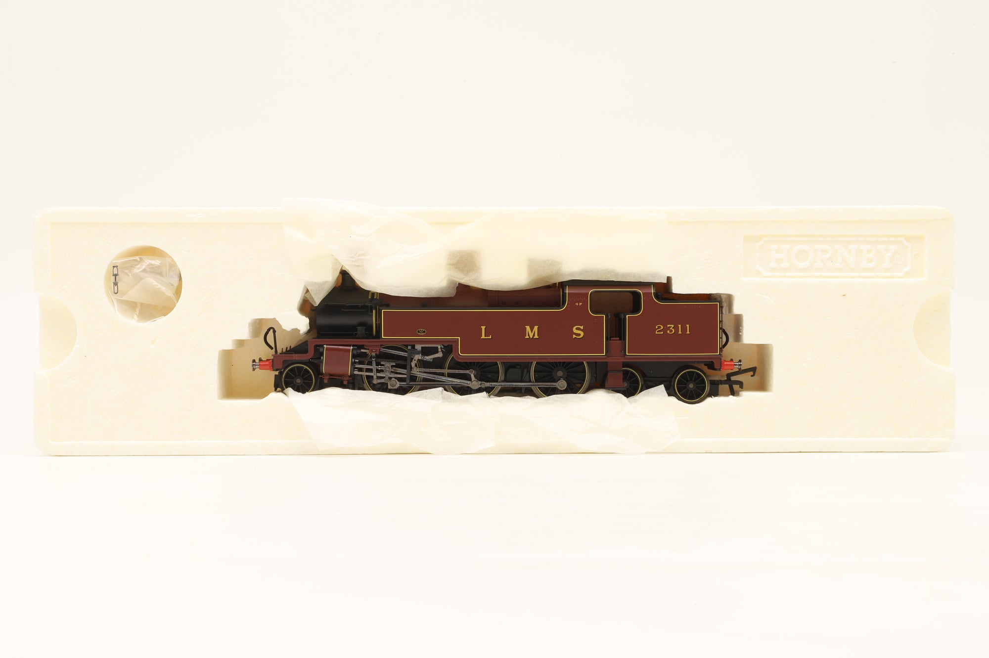 Hornby OO R2224 Fowler 4P 2311 in Lined LMS Crimson