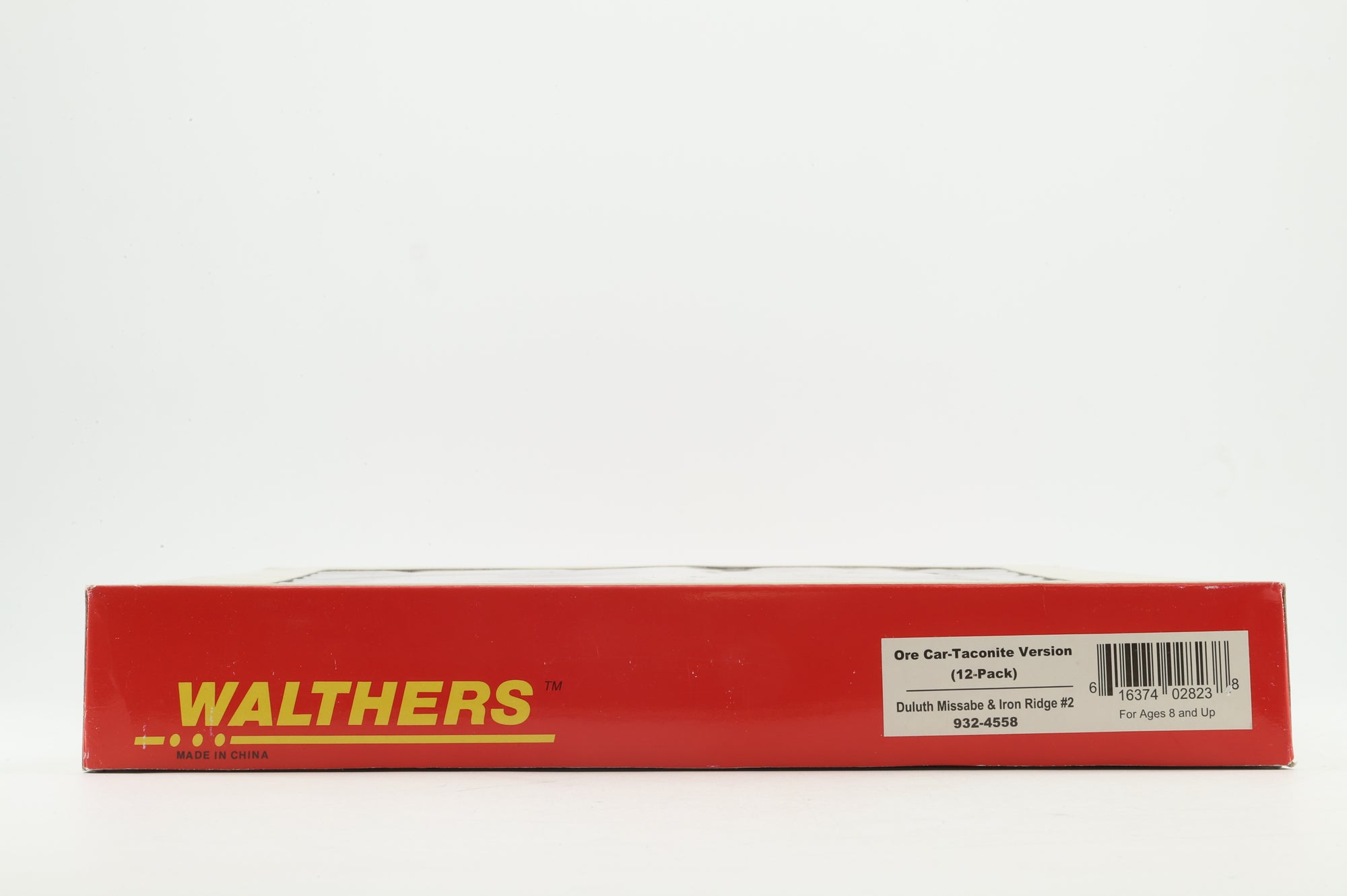 Walthers HO 932-4558 12-Pack of Taconite Ore Cars in DMIR Brown/Yellow