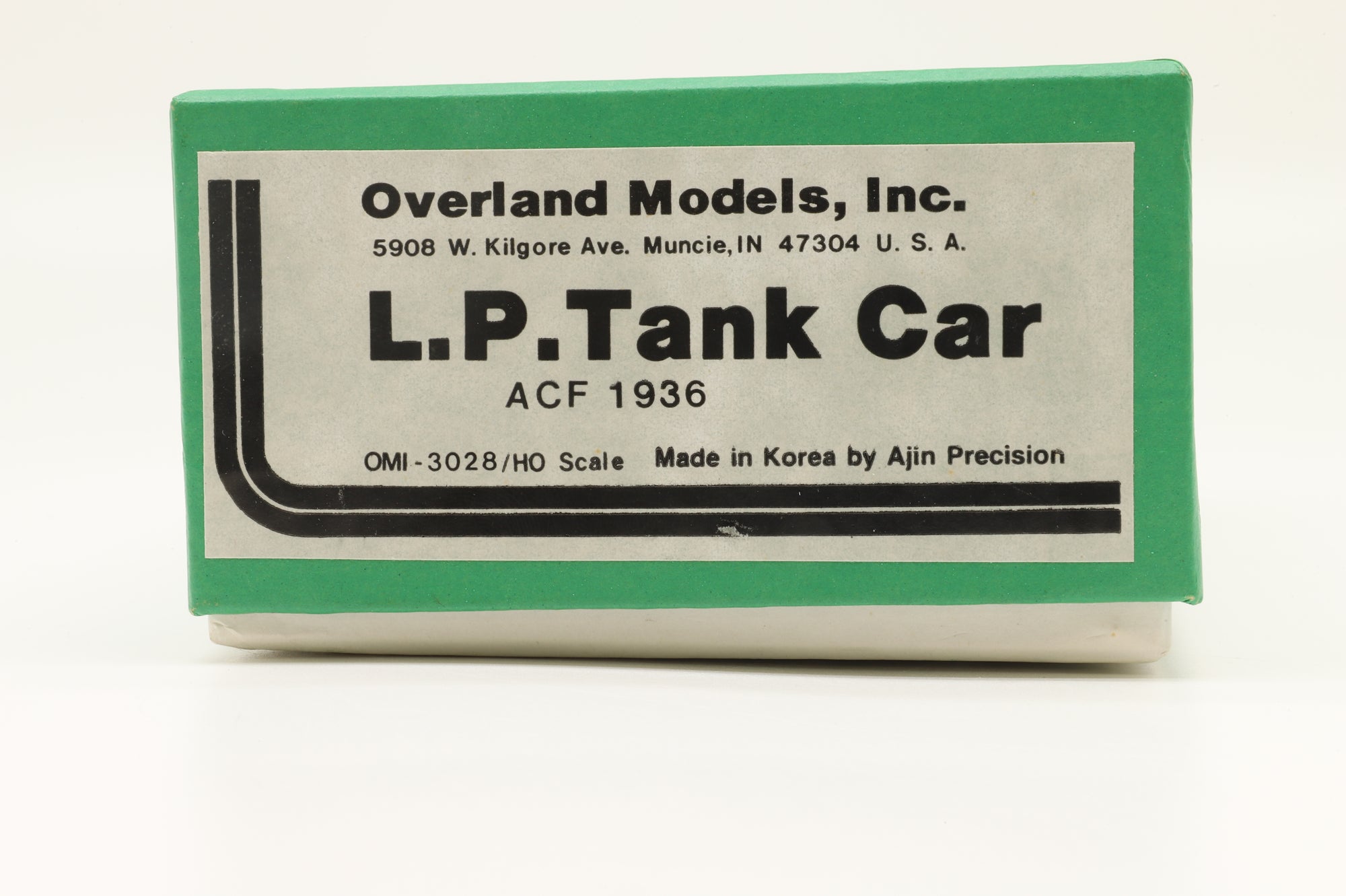 Overland Models/Ajin HO OMI-3028 L.P.Tank Car ACF 1936, Unpainted Brass