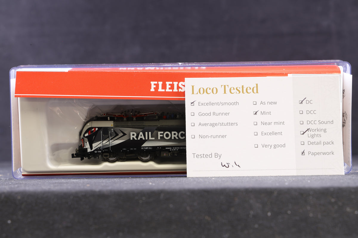 Fleischmann N 739290 Electric Locomotive 193 623-6 Rail Force One