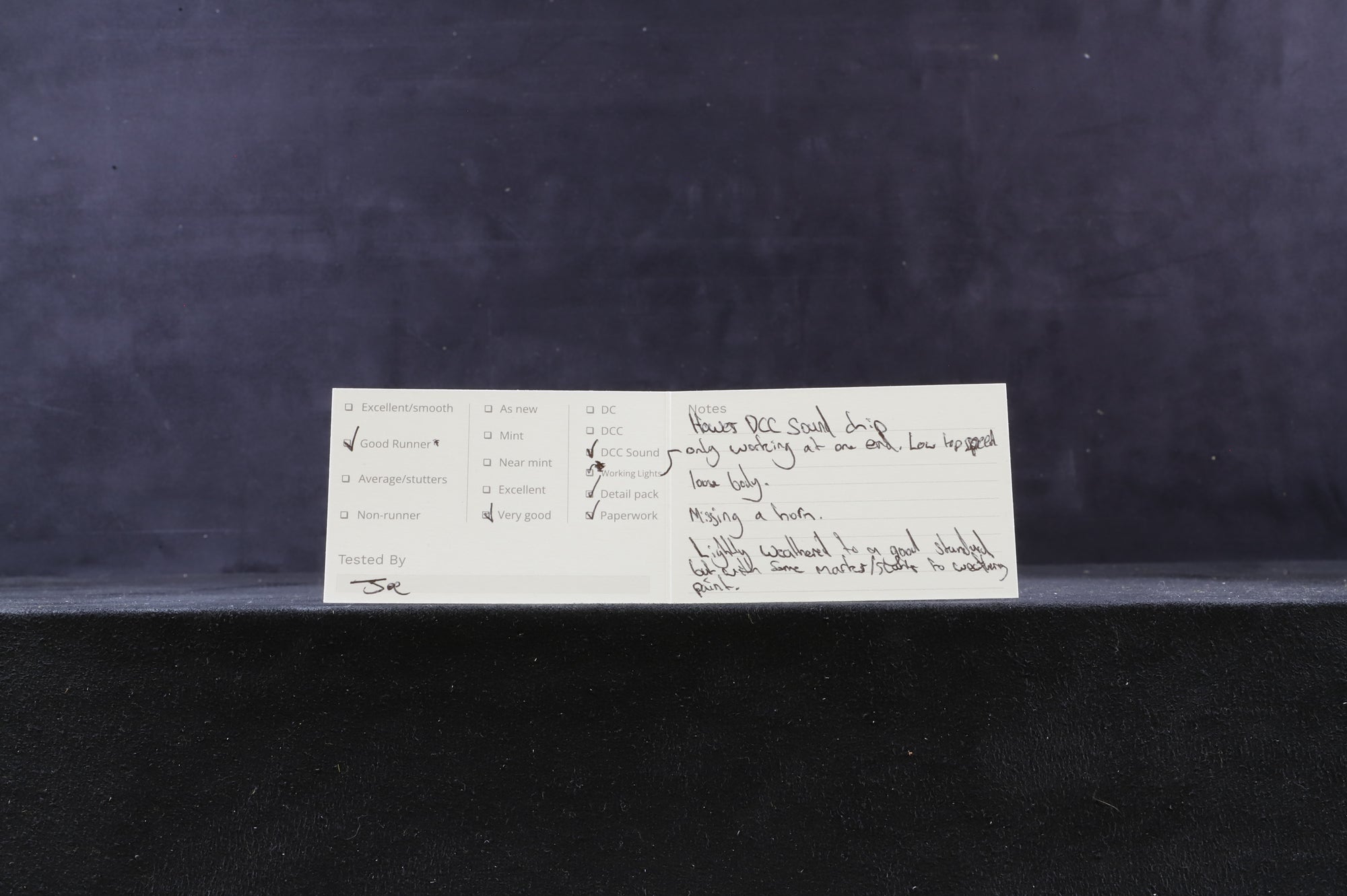 Hornby OO R2577 Class 60 '60077'  BR Trainload Co-Co Diesel Weathered, DCC Sound