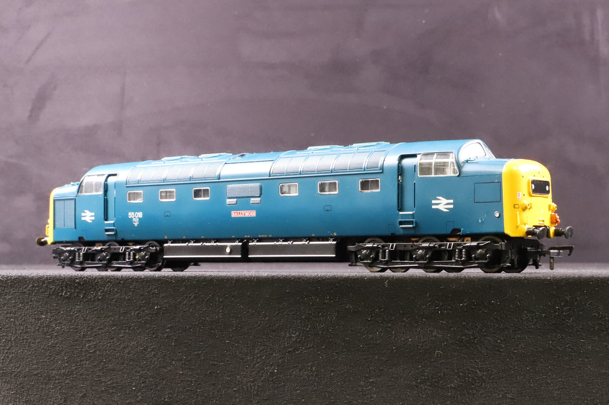 Bachmann OO 32-526DS Class 55 &#39;55018&#39; &#39;Ballymoss&#39; BR Blue DCC Sound