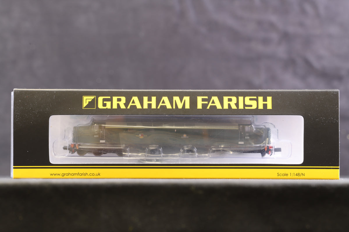 Graham Farish N 371-180 Class 40 &#39;D211&#39; &#39;Maurtania&#39; BR Green