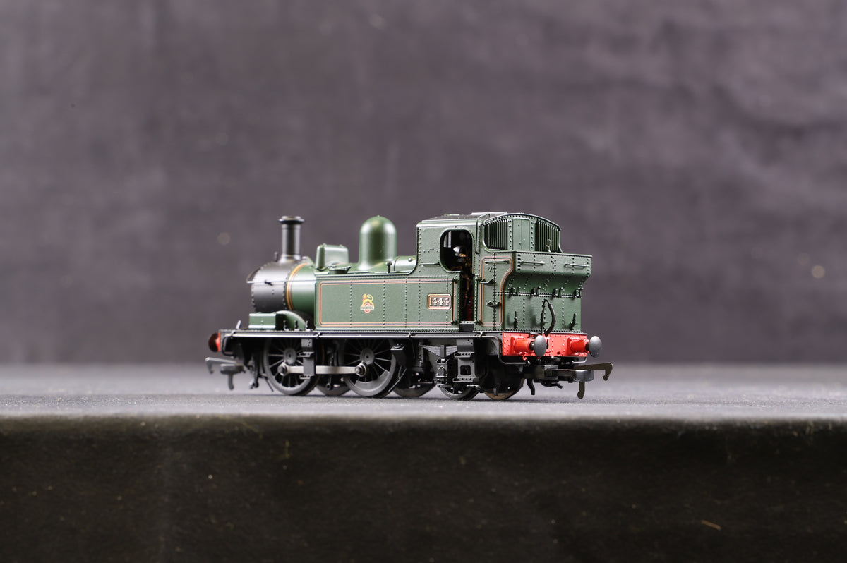 Hattons OO H1413 Class 14xx &#39;1444&#39; BR Lined Green E/C, DCC Fitted