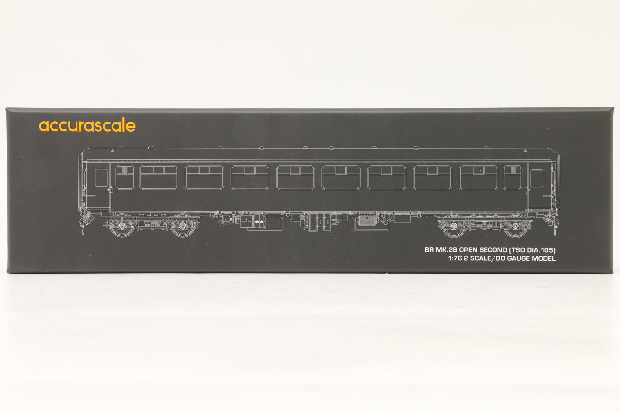 Accurascale OO ACC2681 Mk2B TSO 5487 in West Coast Livery