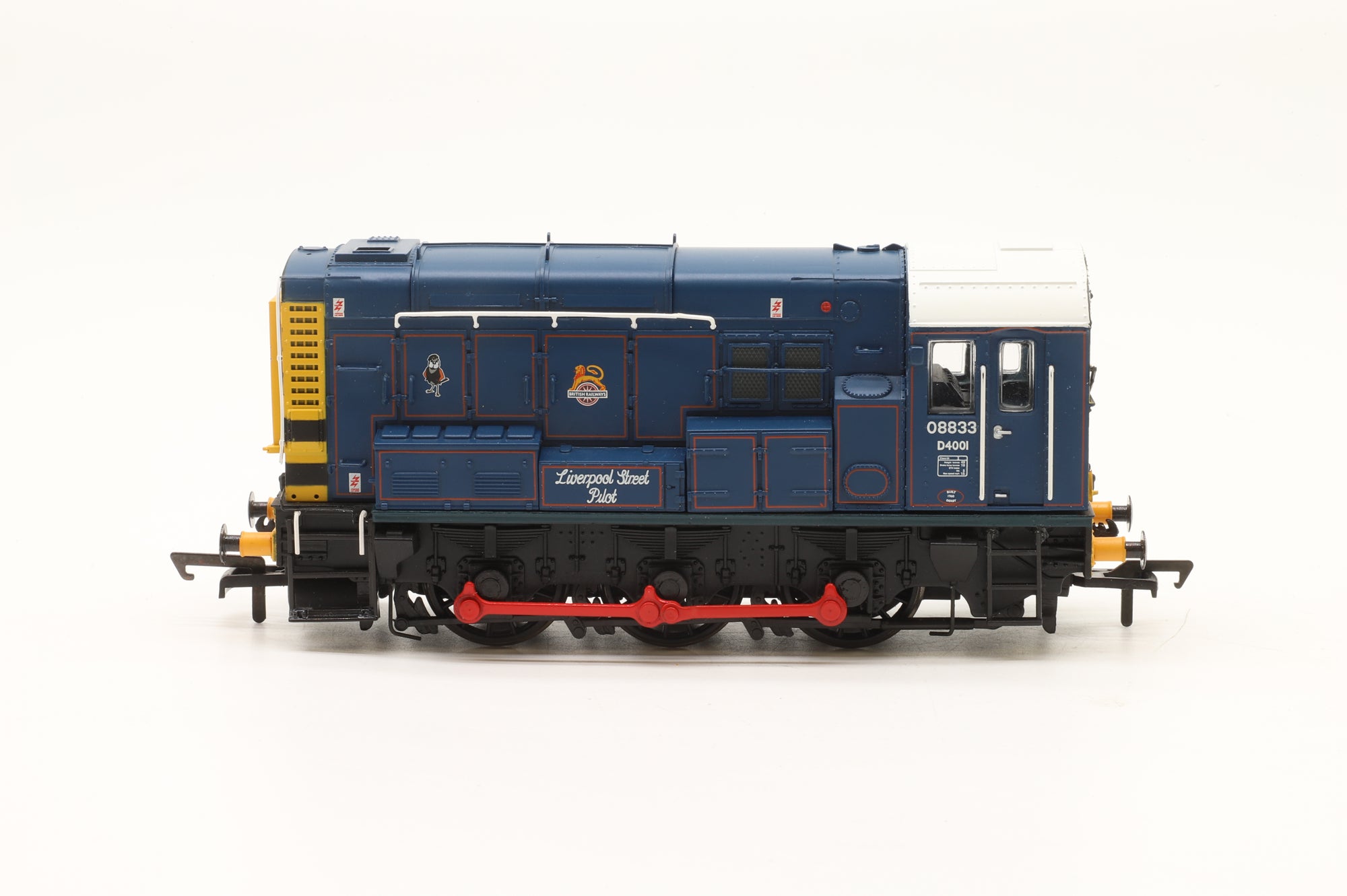 Bachmann OO 32-111Y Class 08 '08833/ D4001' 'Liverpool Street Pilot' Great Eastern Railway Blue DCC Fitted