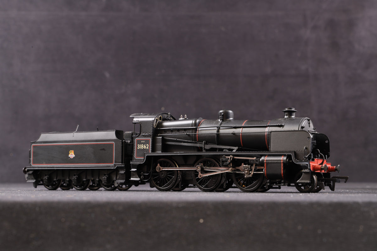 Bachmann OO 32-161 N Class 31863 BR Black Early Emblem Slope Sided Tender