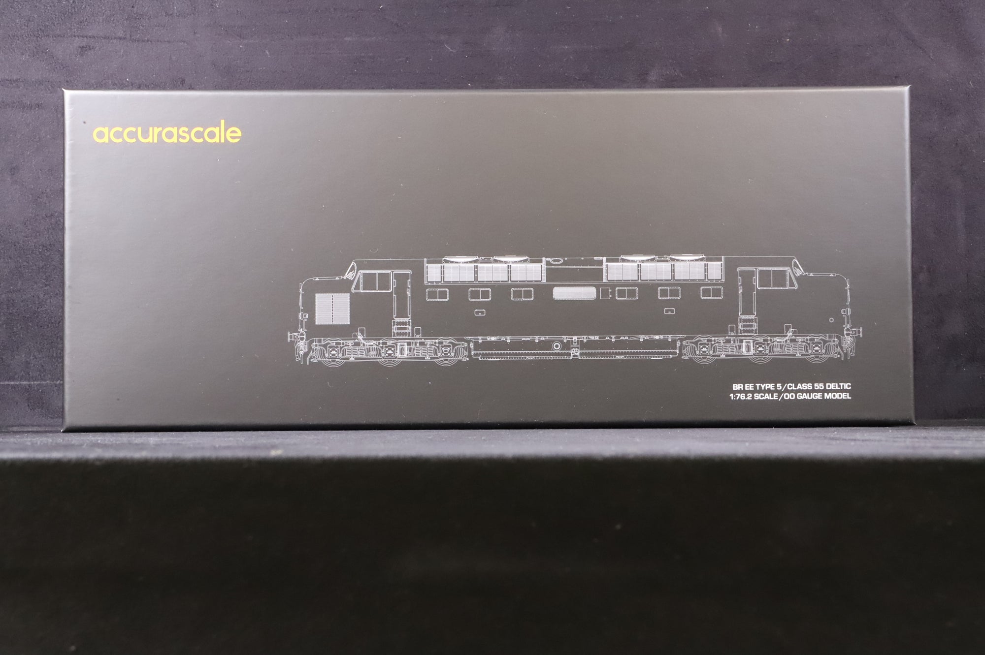 Accurascale OO ACC2786 Class 55 Deltic 55013 in BR Blue/Silver