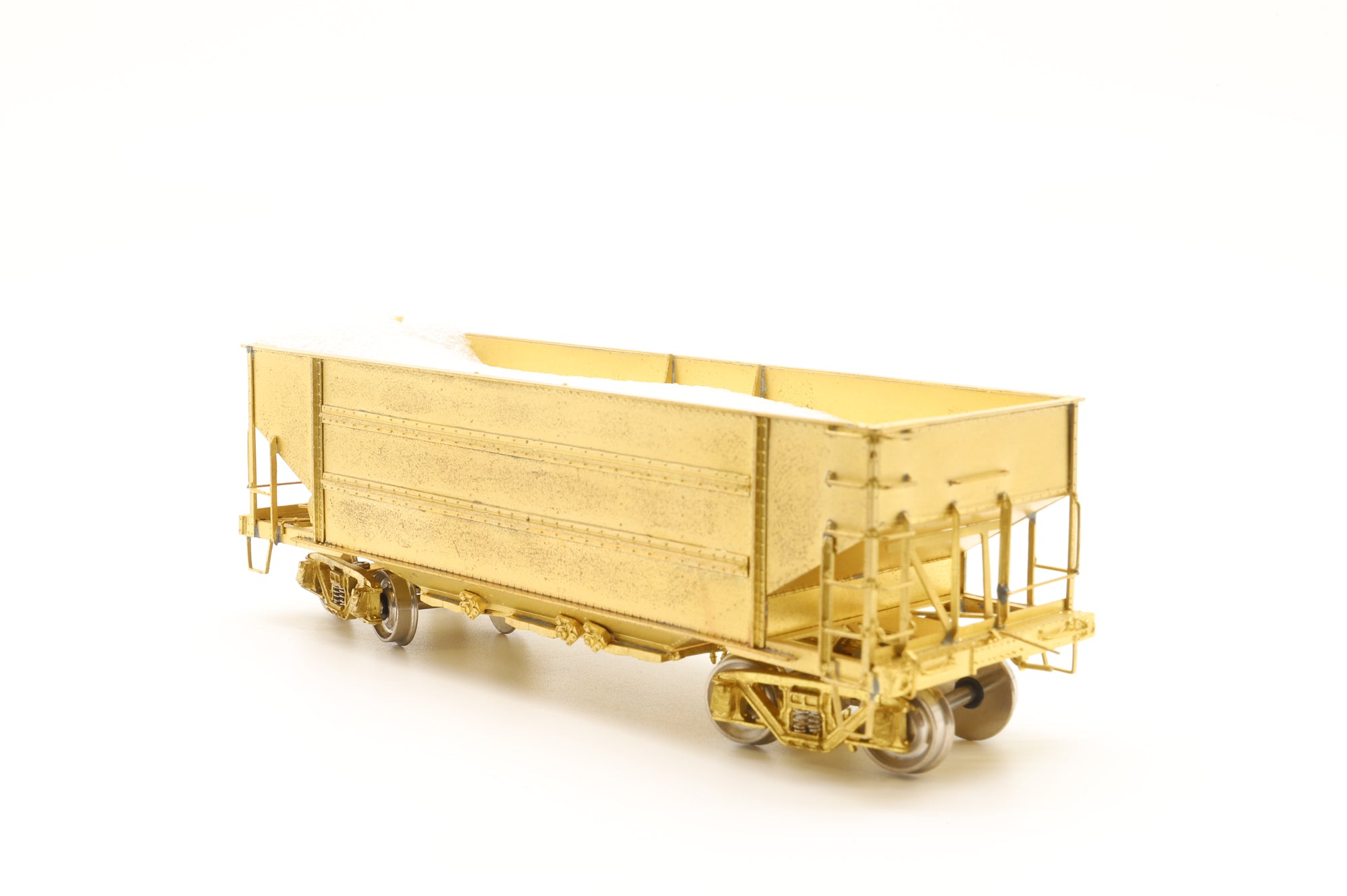 Overland Models HO Brass #32516-33499 Eria Ribbed-Side Hopper Unpainted