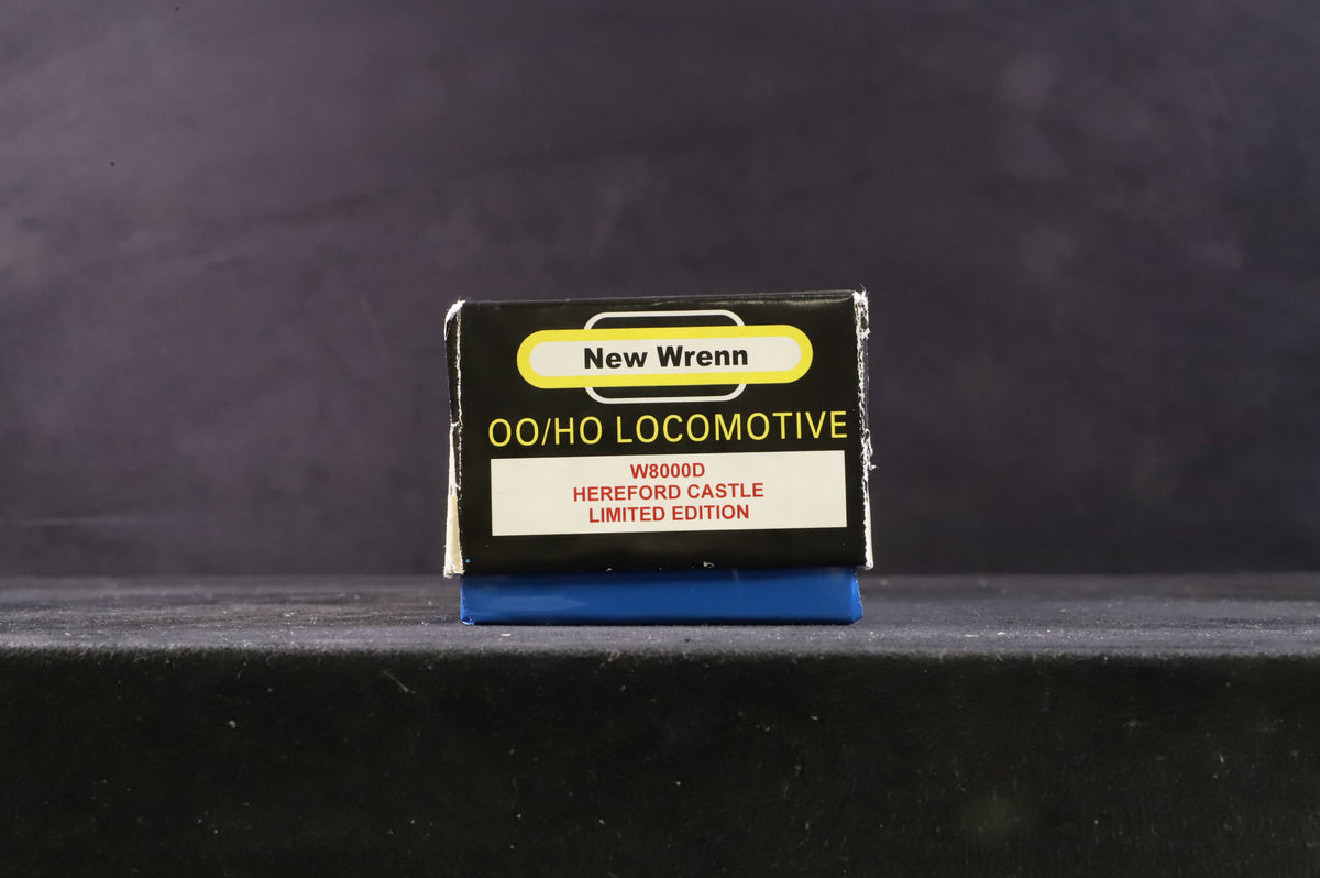 New Wrenn OO W8000D Castle Class &#39;Hereford Castle&#39; BR Black