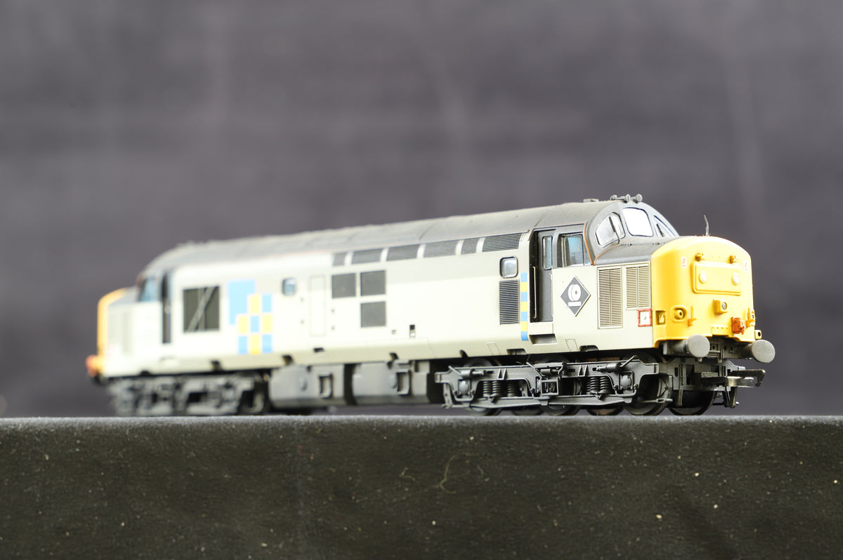 Bachmann OO Class 37 &#39;37422&#39; 3 Tone Grey Construction Sector, Weathered