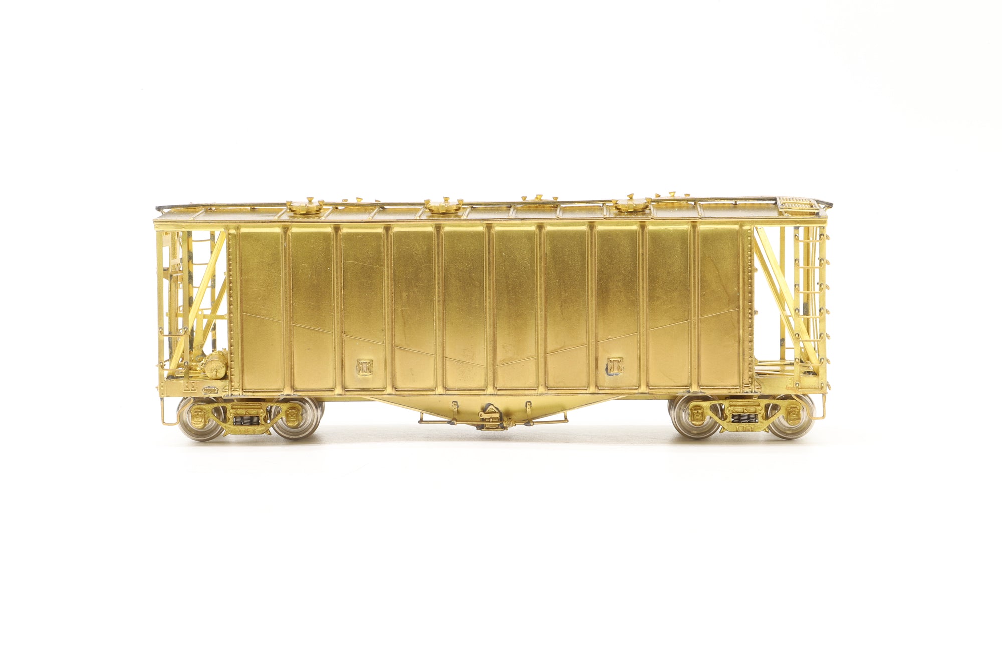 Overland Models HO Brass OMI-1322 Airslide Covered Hopper Wagon Unpainted