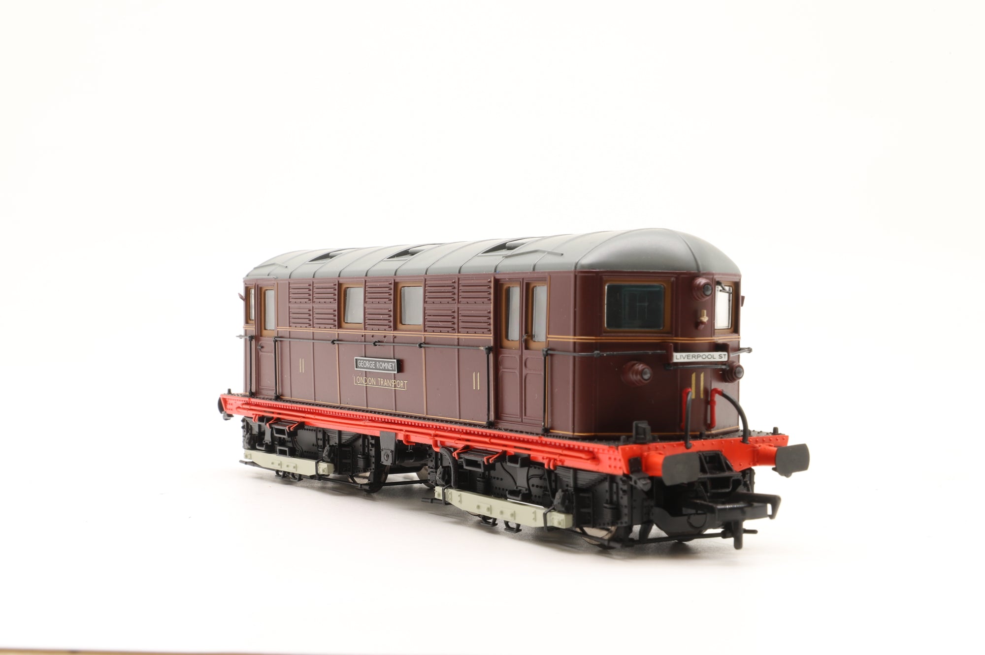 Heljan OO 9007 Metropolitan Electric No. 11 'George Romney' in London Transport Maroon