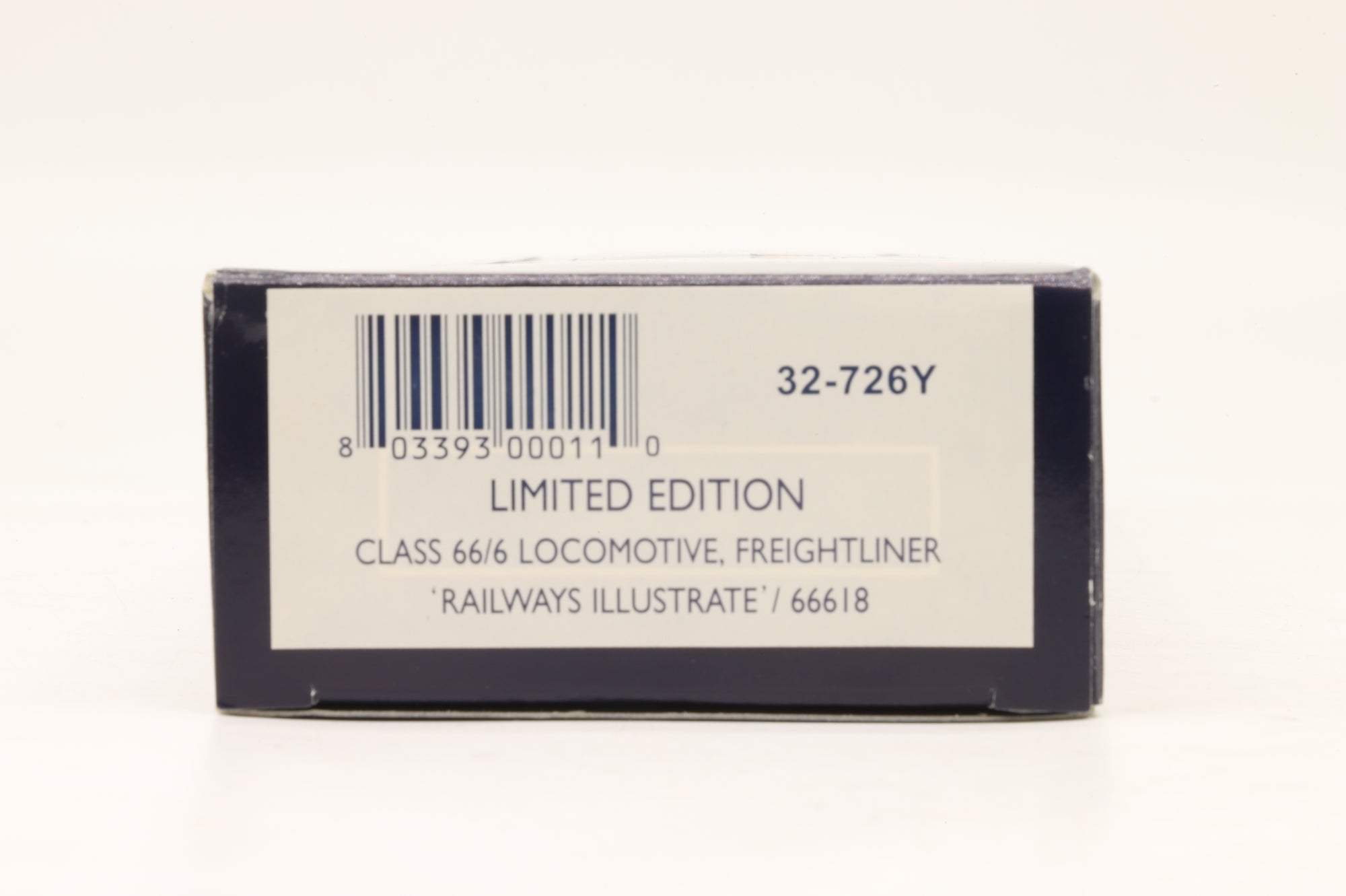 Bachmann OO 32-726Y Class 66/6 '66618' 'Railways Illustrate' Freightliner Ltd Ed 289/ 504