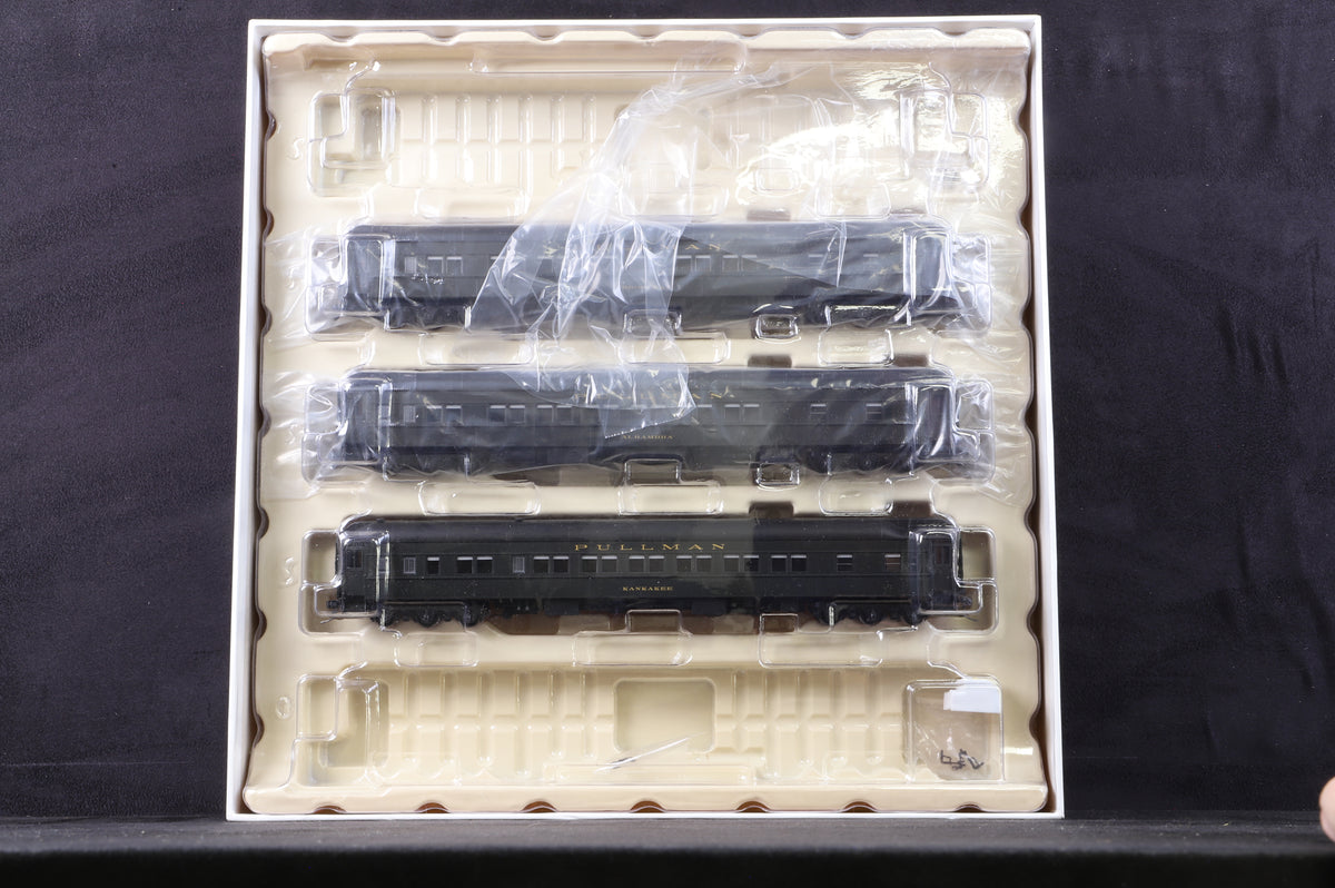 MTH HO 80-40007 3 Car Heavyweight Passenger Pullman Set