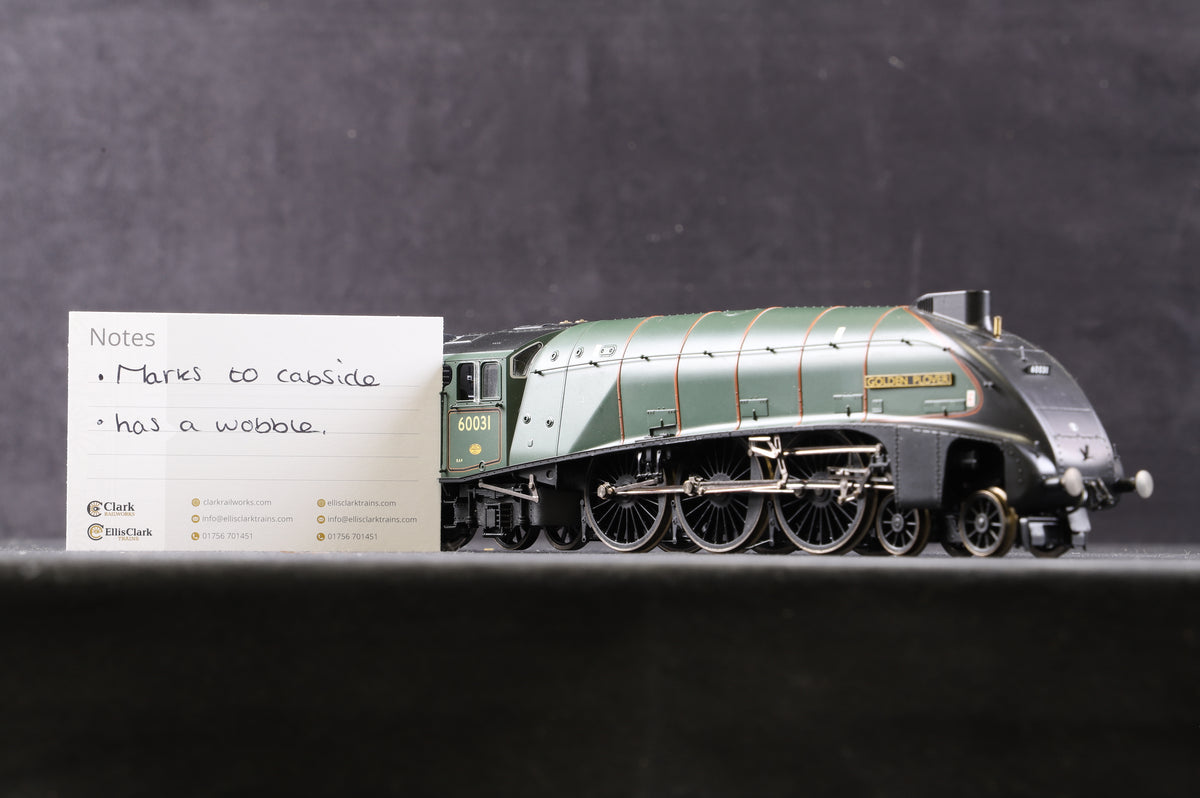 Hornby OO R2340 Class A4 &#39;60031&#39; &#39;Golden Plover&#39; BR Green L/C