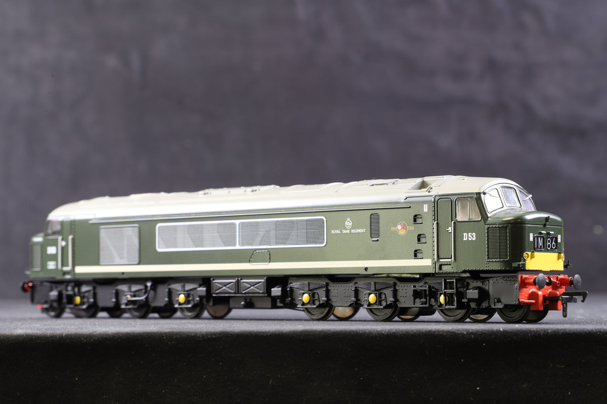 Bachmann OO 32-682 Class 45/0 D53 &#39;Royal Tank Regiment&#39; BR Green Small Yellow Panels, DCC Sound