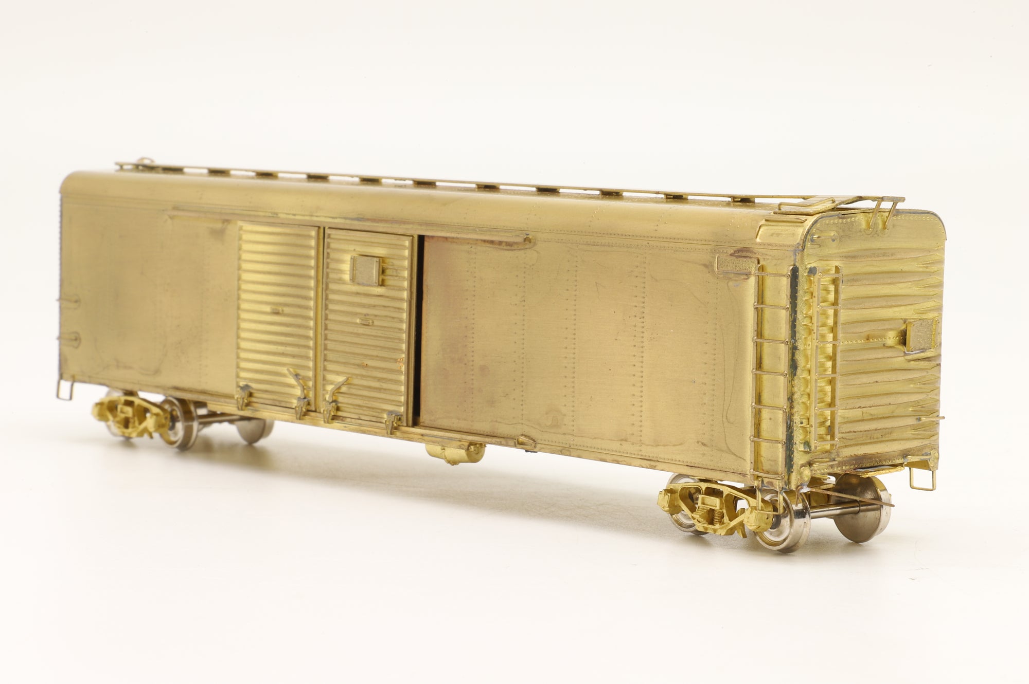 Railworks Ltd HO Brass W-32 50' Box Car Unpainted