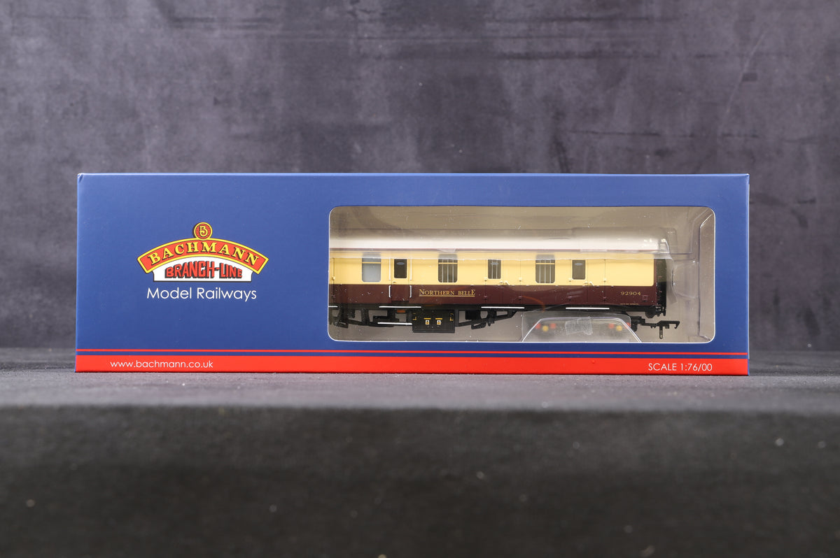 Bachmann OO 39-175K BR MK1 BG Full Brake Northern Belle Maroon Cream Excl. Bachmann Collectors Club Ltd Ed 87/504