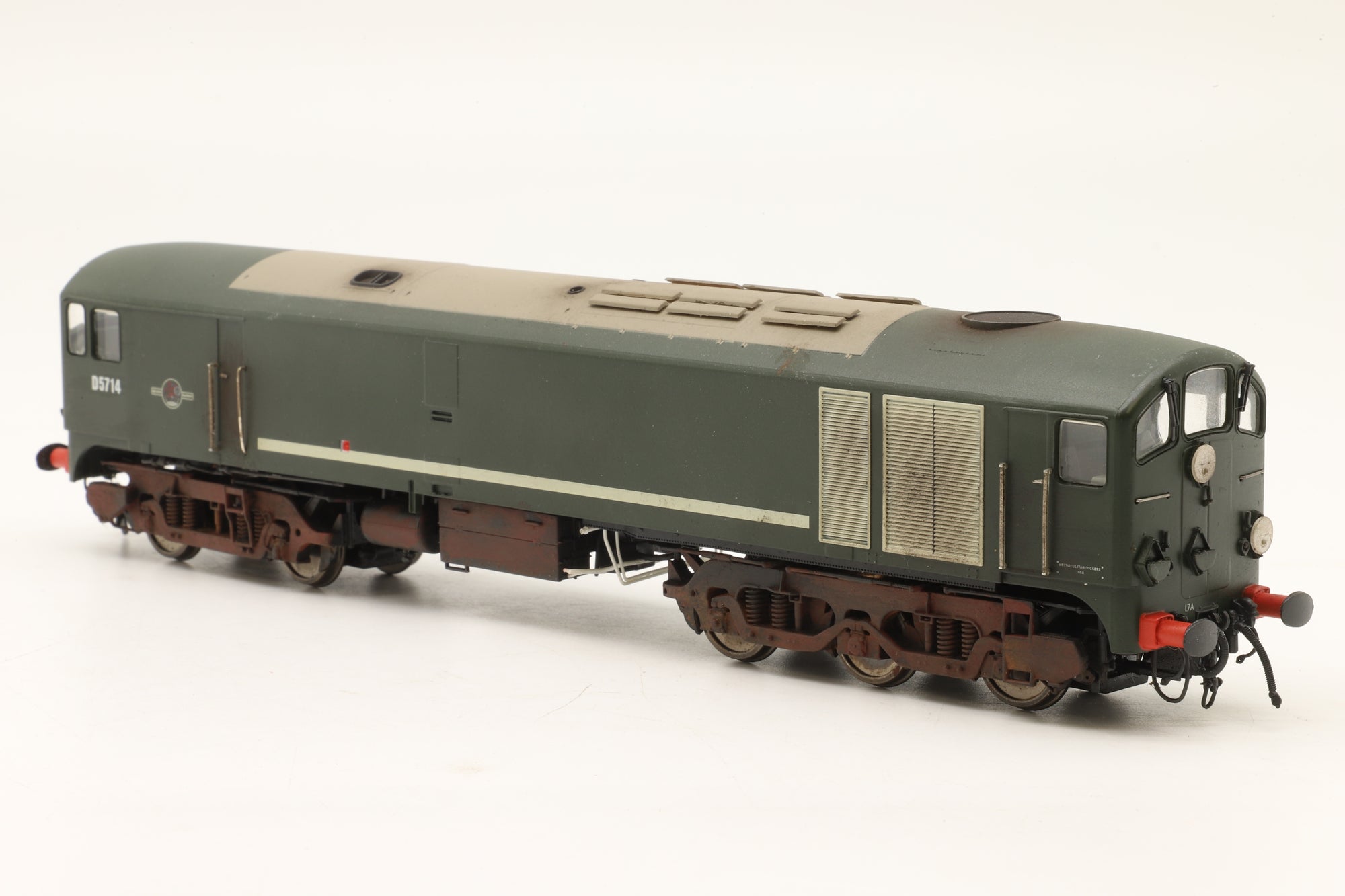 Heljan OO 2810 Class 28 Co-Bo Diesel 'D5714' Full BR Green Weathered