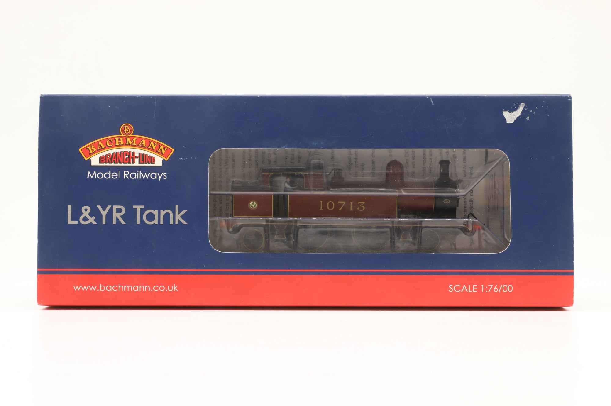 Bachmann OO 31-168 L&YR Tank '10713' LMS Crimson DCC Sound