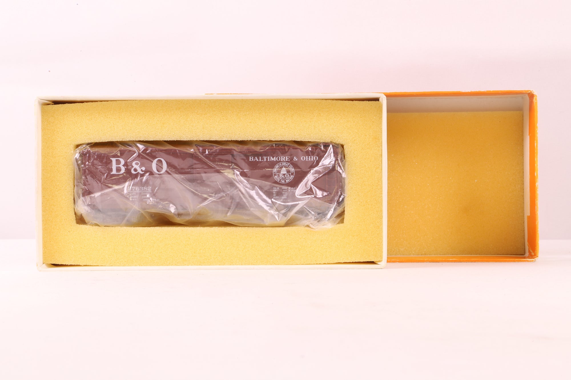 Iron Horse Models HO Brass #16032.1  M-26 Box Car No.275382 Baltimore & Ohio.