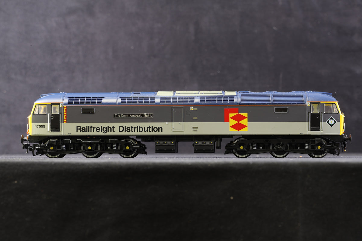 ViTrains OO V2109 Class 47 &#39;47555&#39; &#39;The Commonwealth Spirit&#39; Railfreight Distribution, DCC Sound