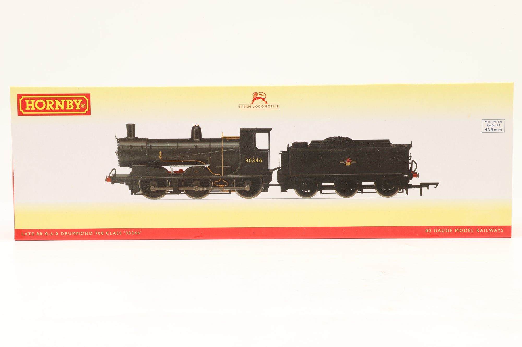 Hornby OO R3420 Drummond 700 30346 in BR Black w/ Late Crests
