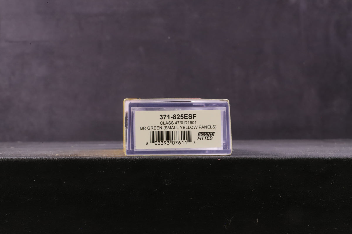 Graham Farish N 371-825ESF Class 47/0 &#39;D1601&#39; BR Green SYP DCC Removed