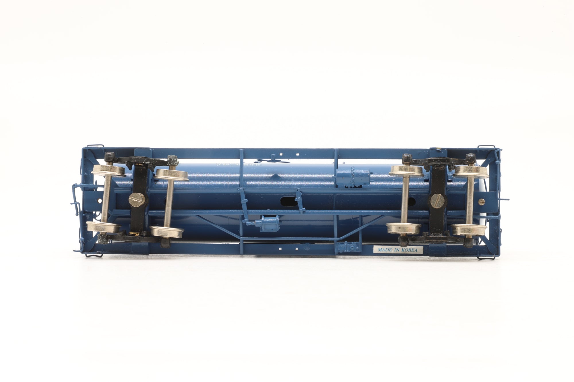 Iron Horse HO Brass 15662 8,000 Gallon Tank Car in Gulf Oil Blue