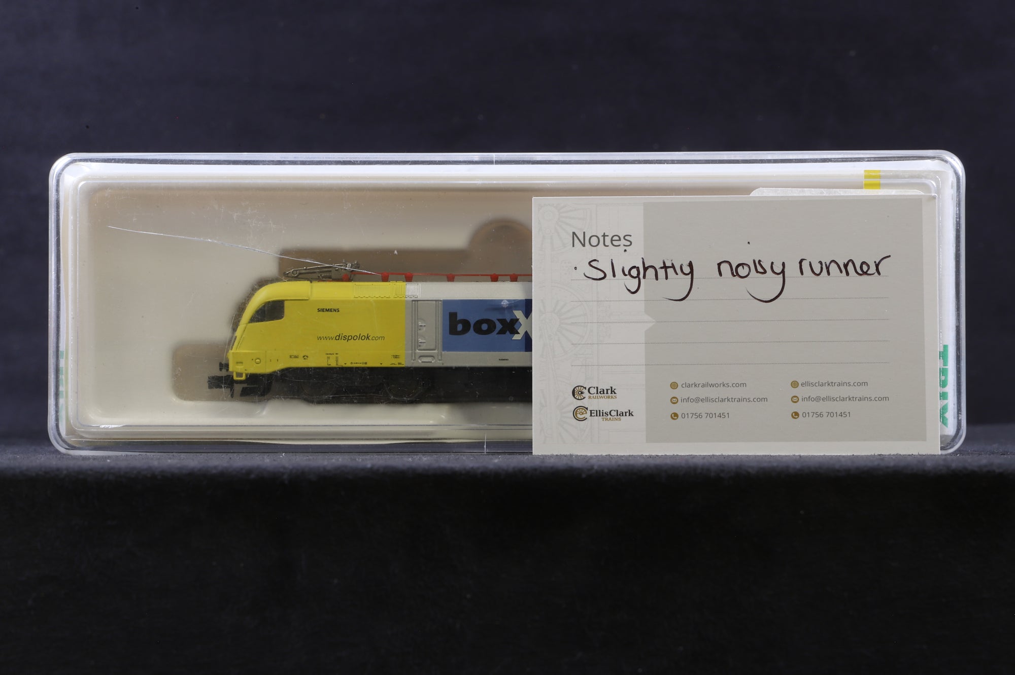 Trix N Class BR 182 515-7 in 'boxXpress.de' livery