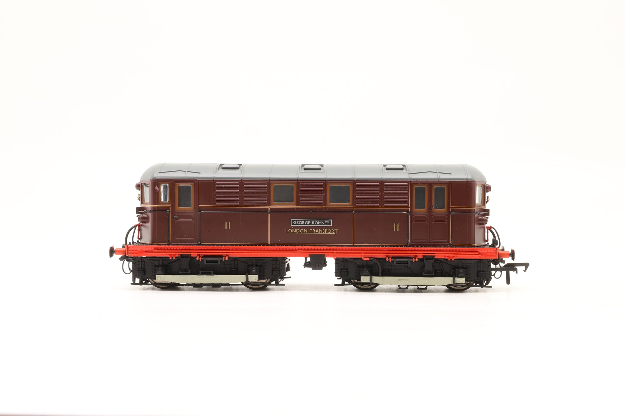 Heljan OO 9007 Metropolitan Electric No. 11 'George Romney' in London Transport Maroon