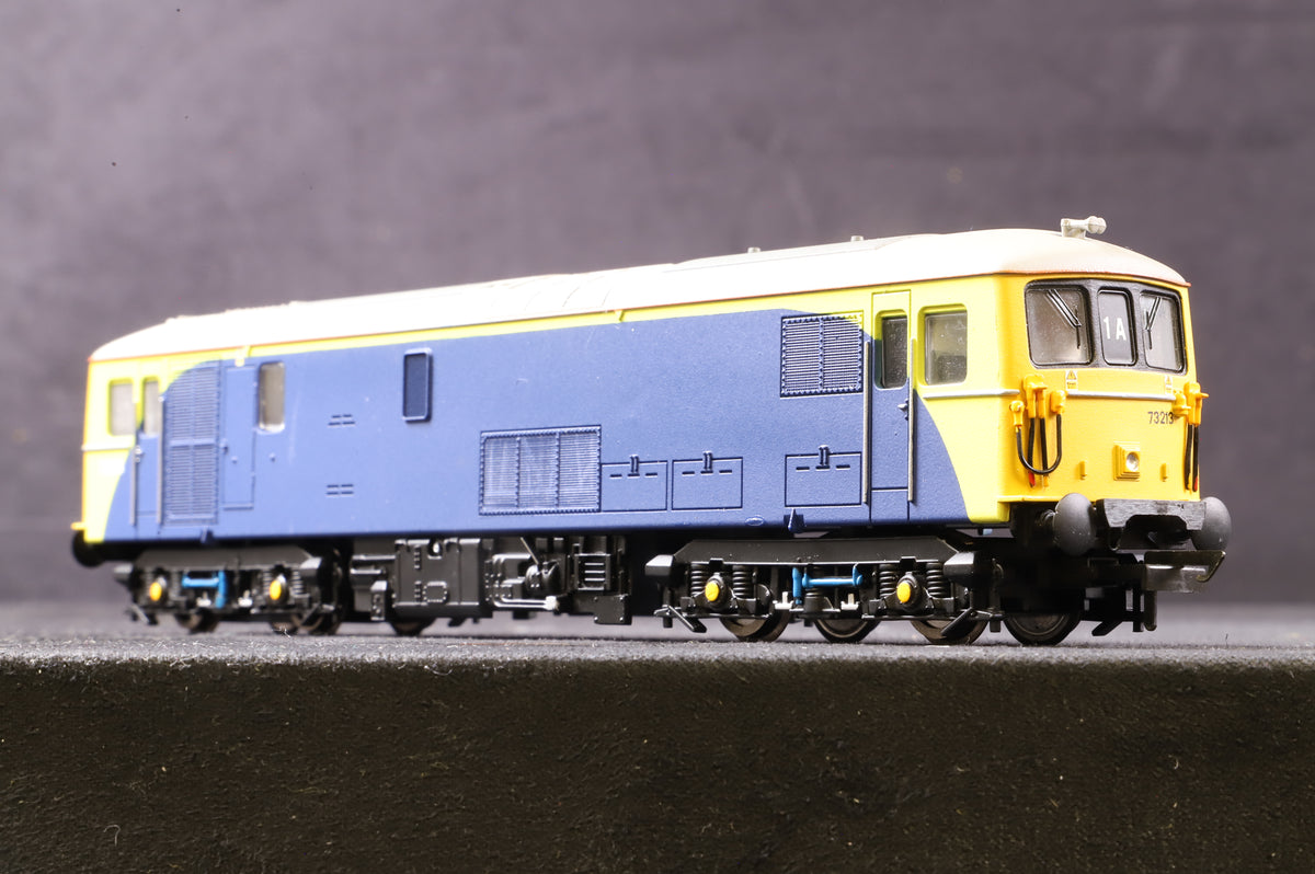 Hornby OO Class 73 &#39;73213&#39; Railtrack Livery Repainted &amp; Detailed