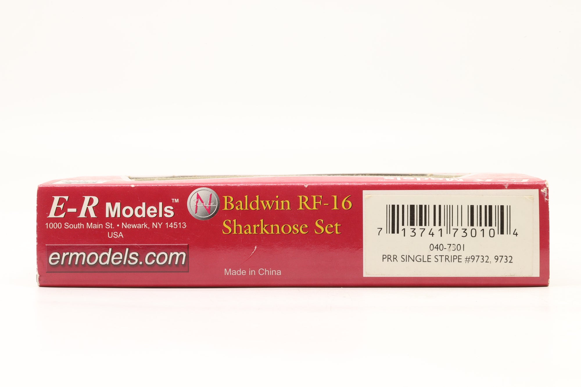 ER Models N 040-7301 Baldwin RF-16 'Sharknose' A/B Set No.9732 in PRR Black