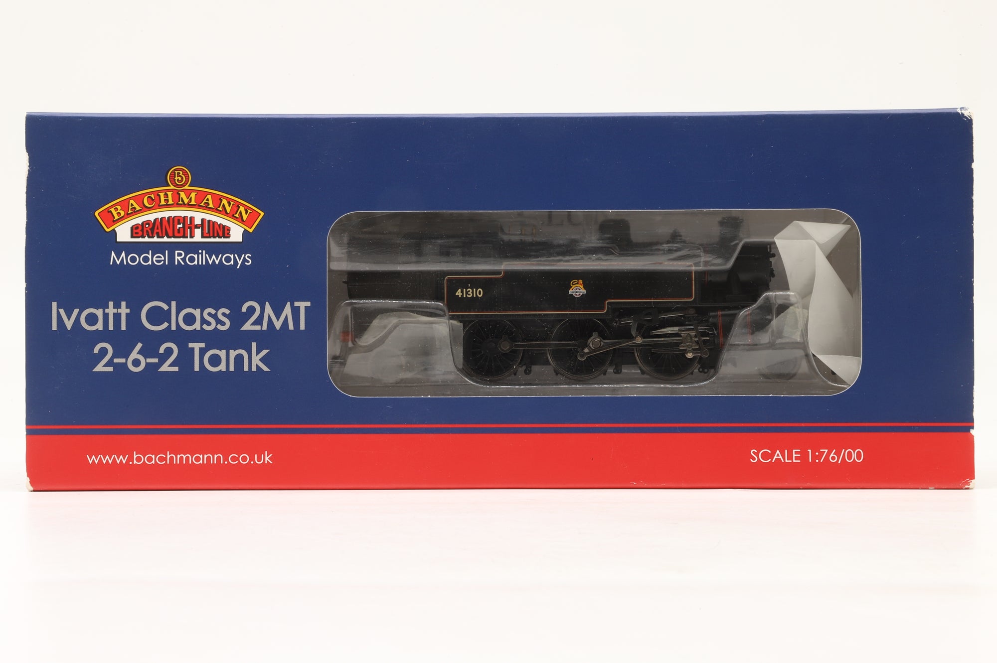 Bachmann OO 31-457 Ivatt 2MT 41310 in Lined BR Black E/C