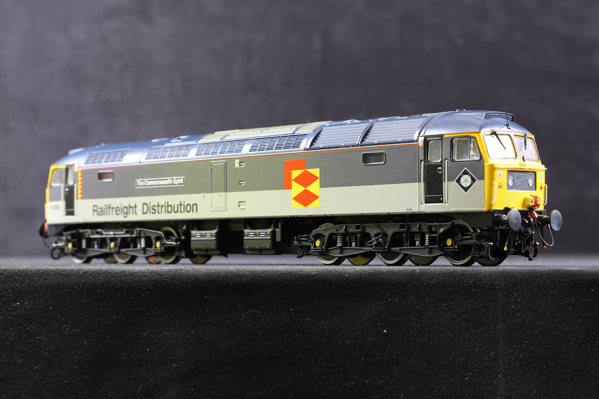 ViTrains OO V2109 Class 47 &#39;47555&#39; &#39;The Commonwealth Spirit&#39; Railfreight Distribution, DCC Sound