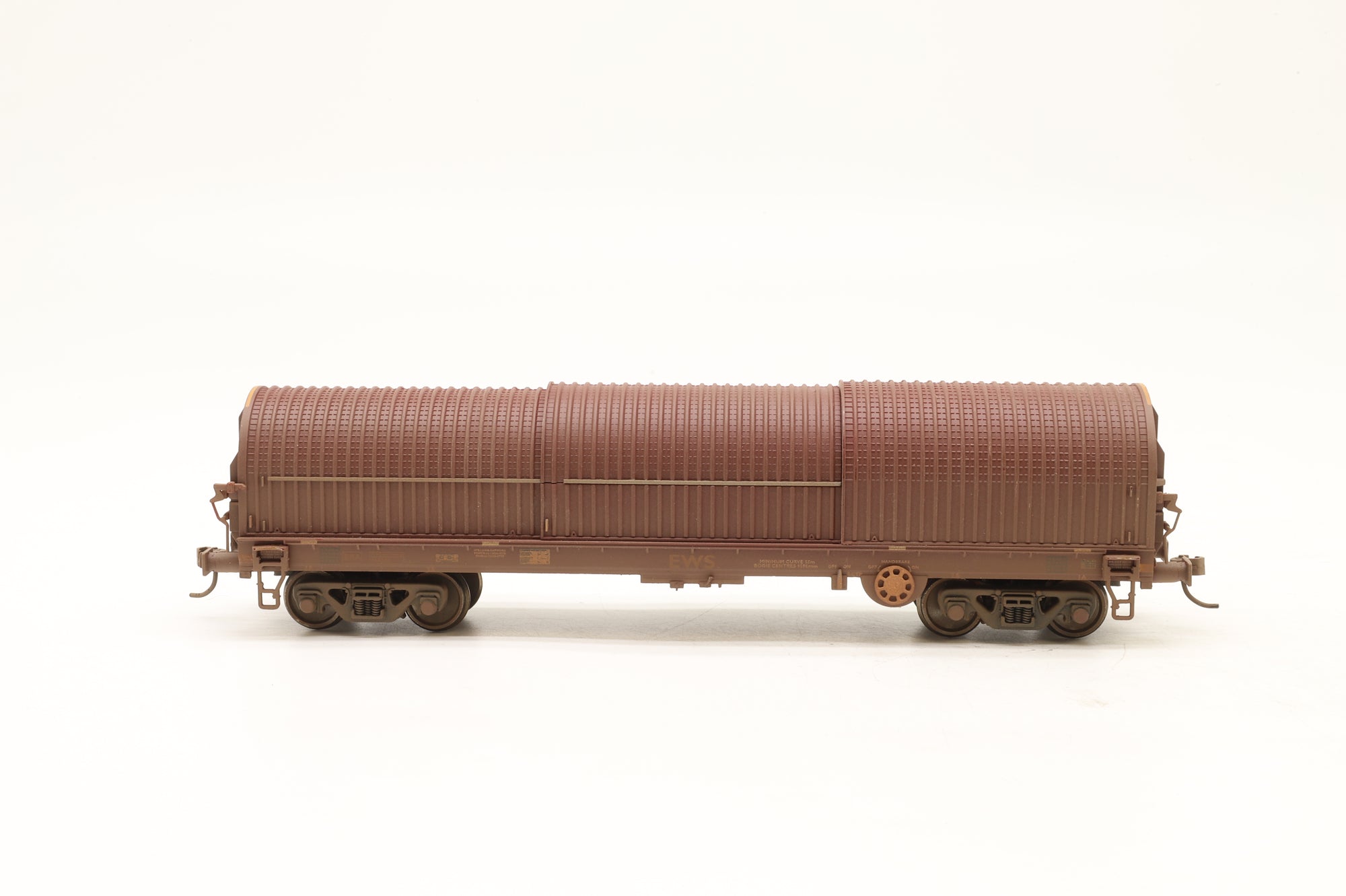 Bachmann OO Rake of 6x BRA Wagons in EWS Liveries – Weathered