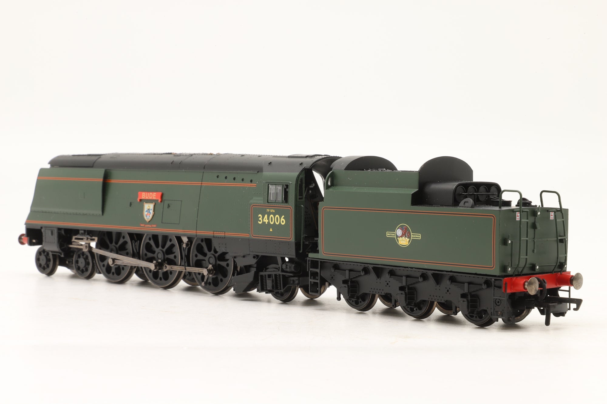 Hornby OO R3310 West Country Class 34006 'Bude' in BR Green L/C