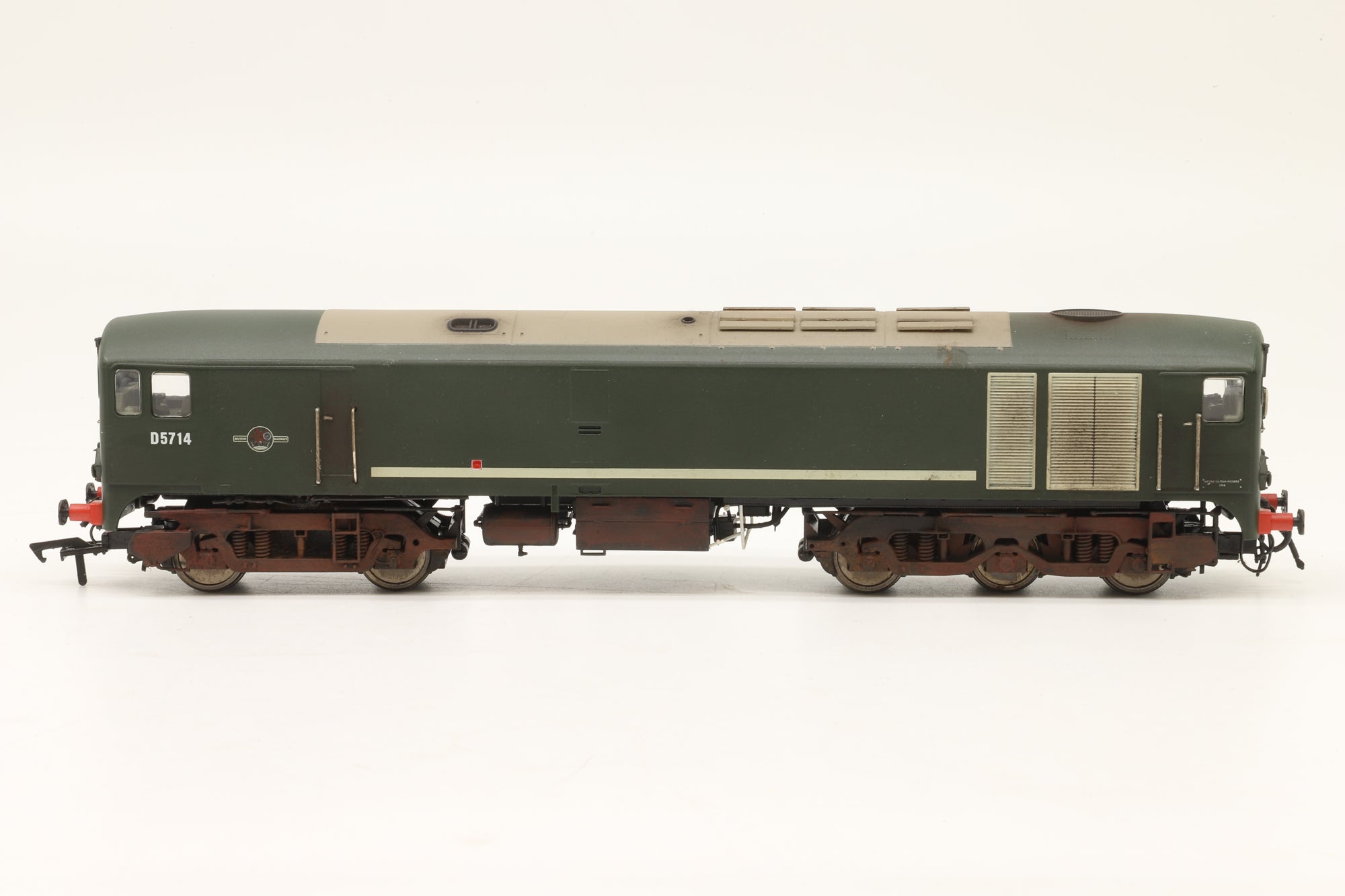Heljan OO 2810 Class 28 Co-Bo Diesel 'D5714' Full BR Green Weathered