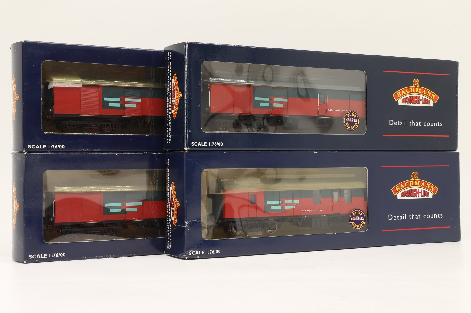 Bachmann OO Rake of 4x RES Mk1 BG/Super BGs