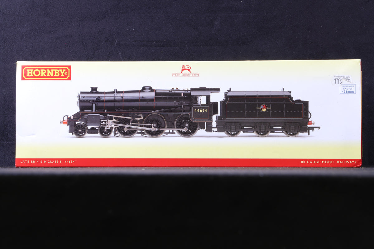 Hornby OO R3323 Class 5 &#39;44694&#39; BR Black L/C