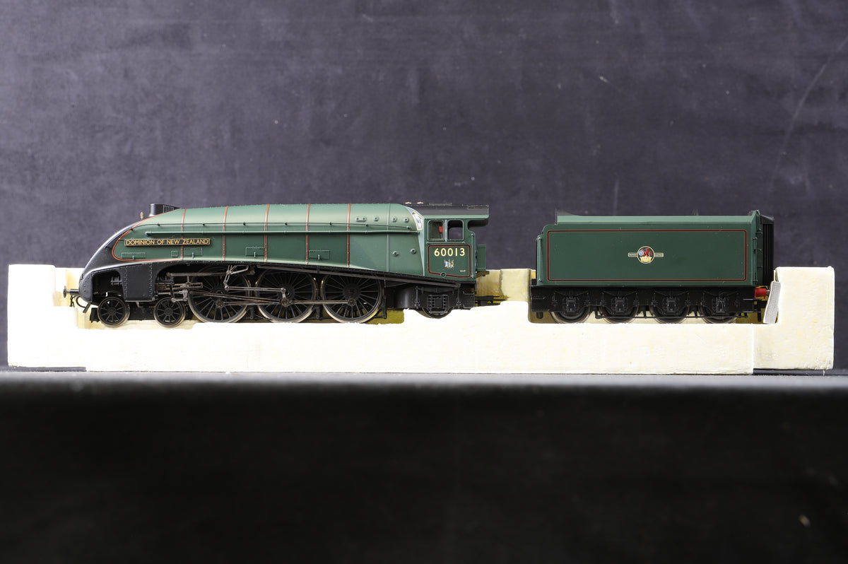 Hornby OO R2826 Class A4 &#39;60013&#39; &#39;Dominion Of New Zealand&#39; BR Green E/C, Ltd Ed 352/ 1000