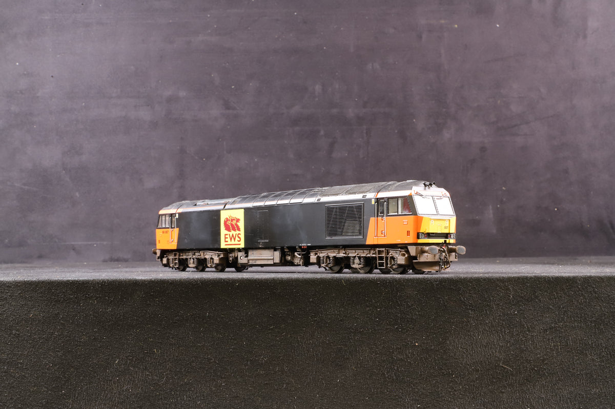 Hornby OO R2489 Class 60 &#39;60007&#39; Co-Co Diesel Electric Loadhaul/ EWS Weathered, DCC Sound