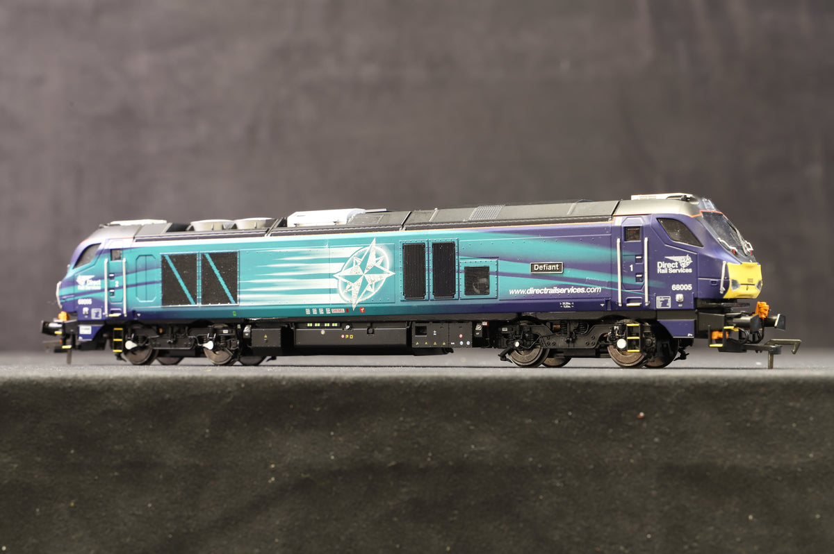 Dapol OO 4D-022-002 Class 68 &#39;Defiant&#39; &#39;68005&#39; DRS Livery